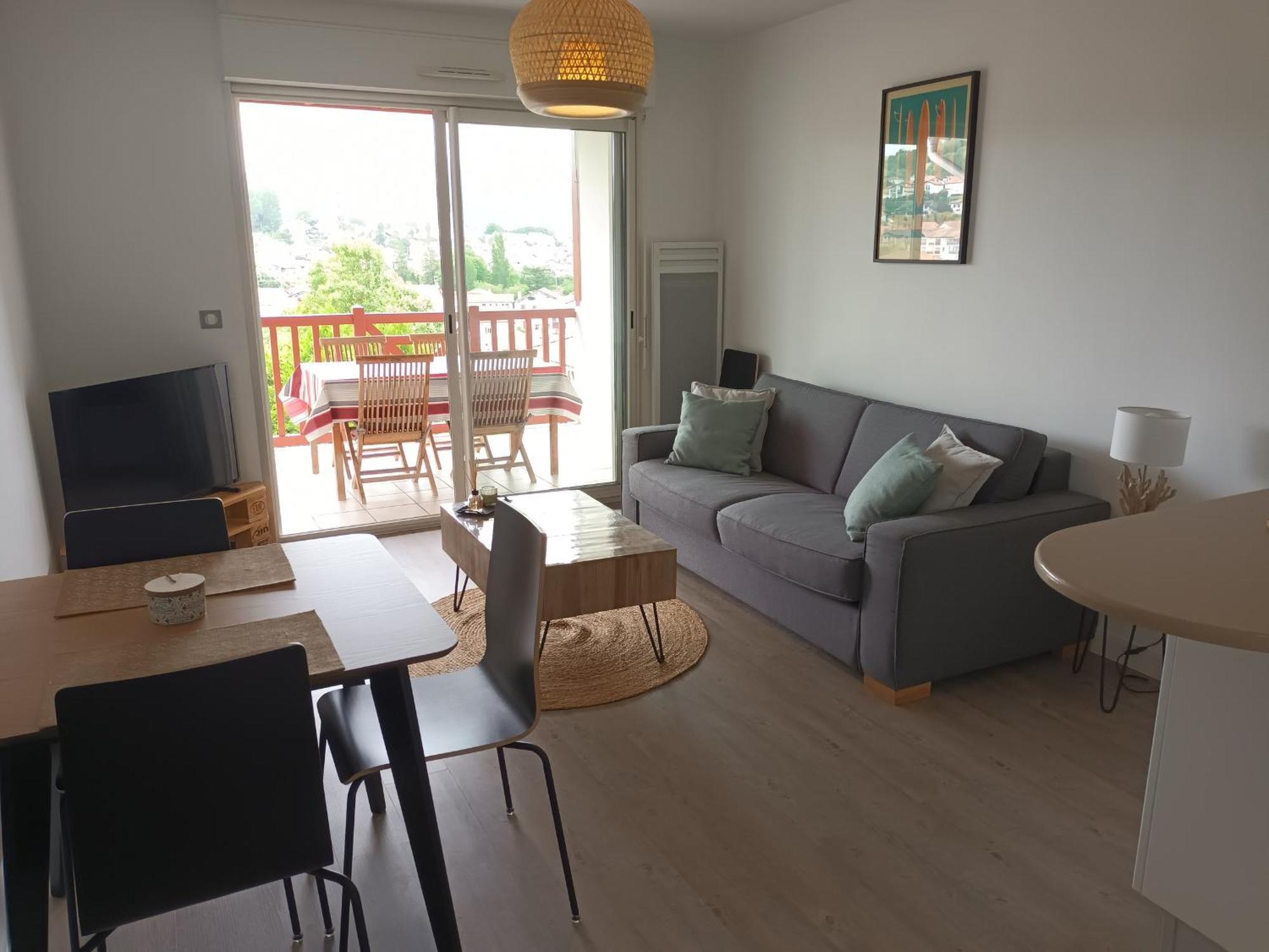 Appart. 2* A Hendaye, Proche Centre, Parking Privatif - Fr-1-239-777 Apartman Kültér fotó