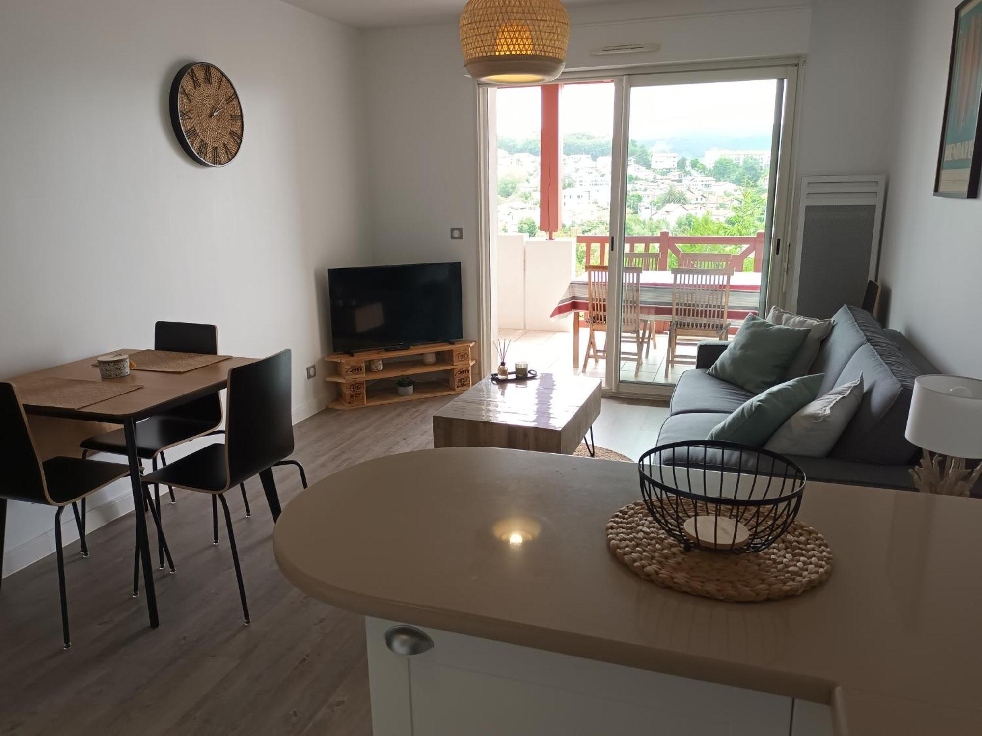 Appart. 2* A Hendaye, Proche Centre, Parking Privatif - Fr-1-239-777 Apartman Kültér fotó